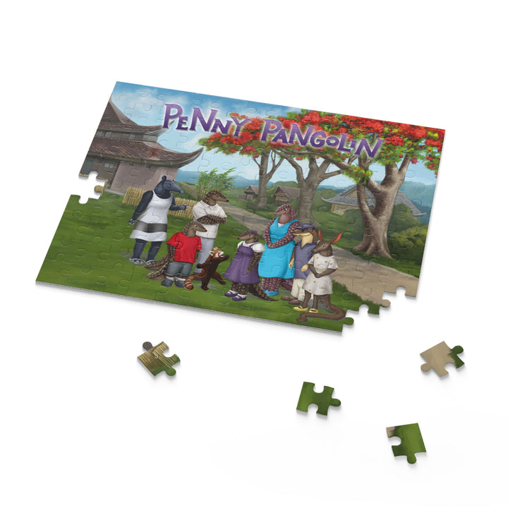Penny Pangolin Puzzle (120, 252, 500-Piece)