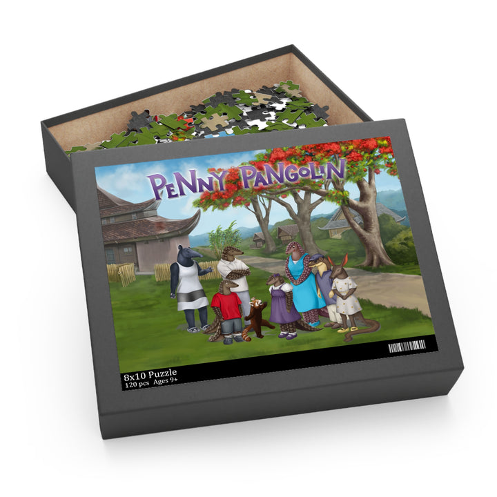 Penny Pangolin Puzzle (120, 252, 500-Piece)