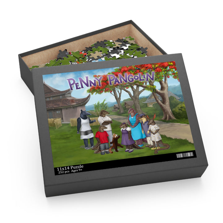 Penny Pangolin Puzzle (120, 252, 500-Piece)