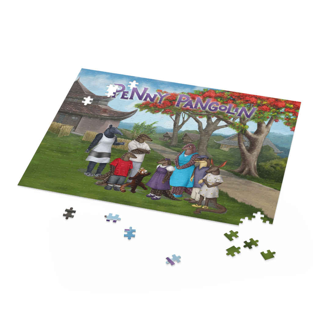 Penny Pangolin Puzzle (120, 252, 500-Piece)