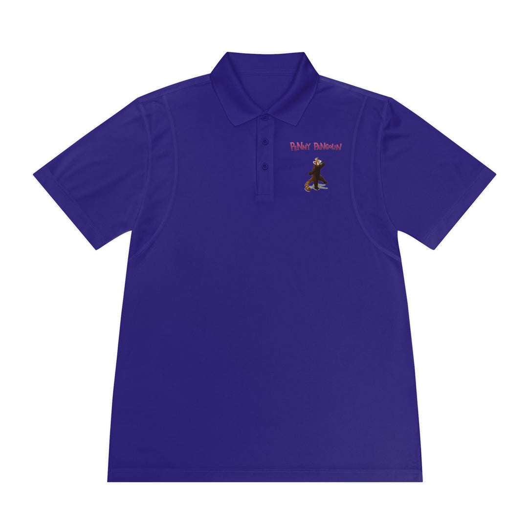 Penny Pangolin Mooky Men's Polo Shirt