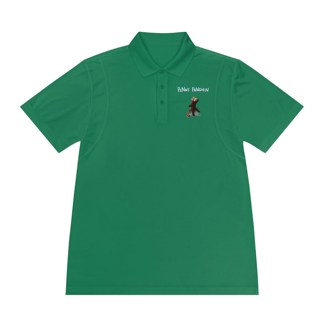 Penny Pangolin Mooky Men's Polo Shirt