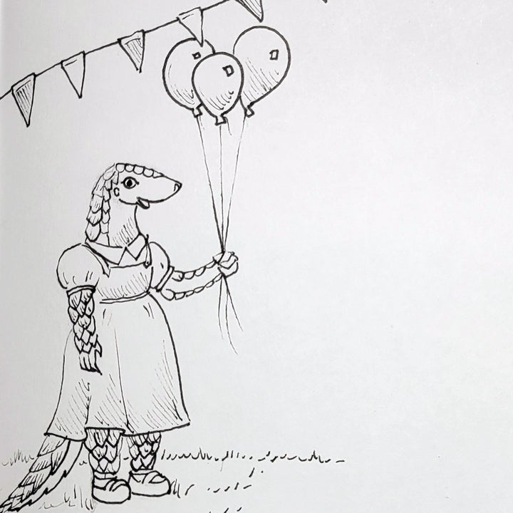 "Balloon Parade" | Hand-Illustrated Edition | Penny Pangolin and the Rock Soup