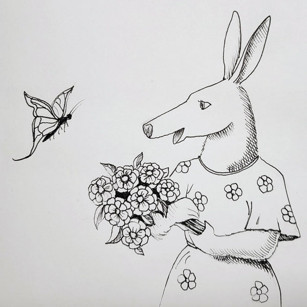 "Butterfly Bouquet" | Hand-Illustrated Edition | Penny Pangolin and the Missing Ant Cake