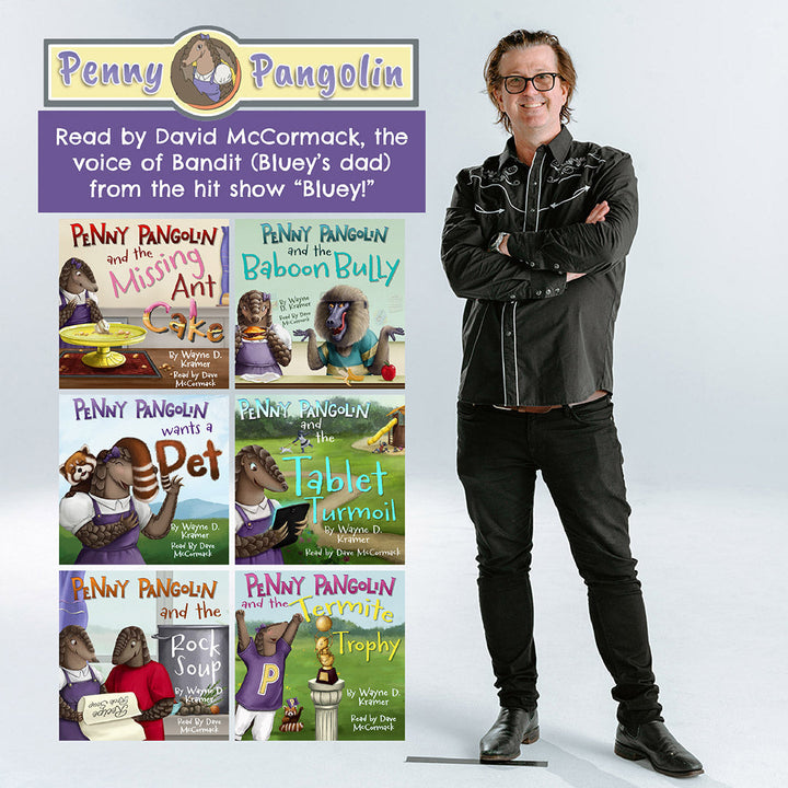 PRE-ORDER: Penny Pangolin and the Tablet Turmoil Digital Audiobook