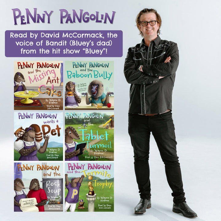 PRE-ORDER: Penny Pangolin Audiobooks Complete Set