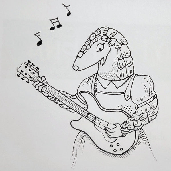 "Guitar Melody" | Hand-Illustrated Edition | Penny Pangolin and the Rock Soup