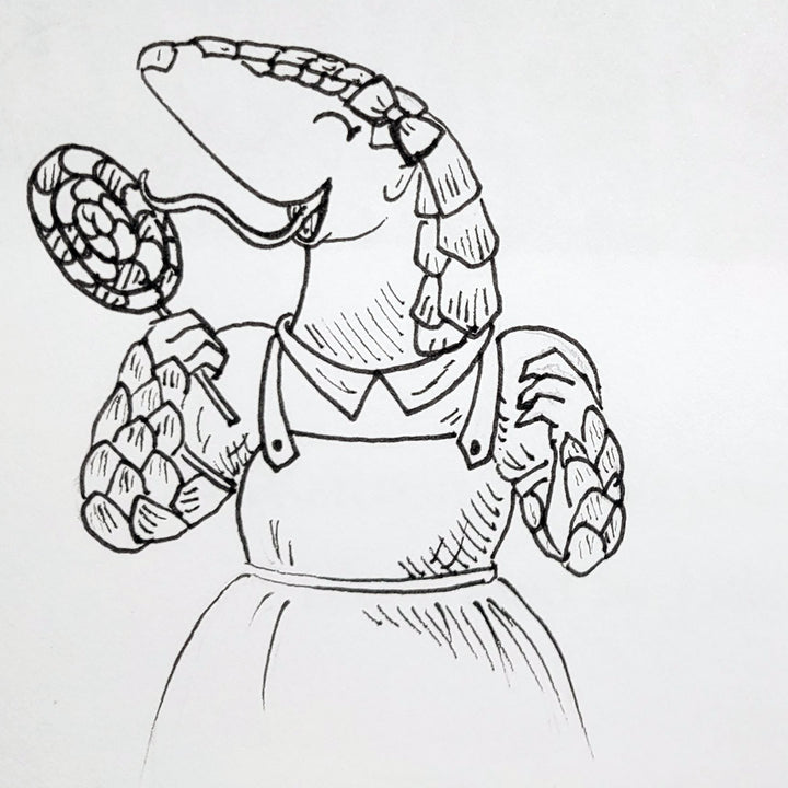 "Lollipop Delight" | Hand-Illustrated Edition | Penny Pangolin and the Rock Soup