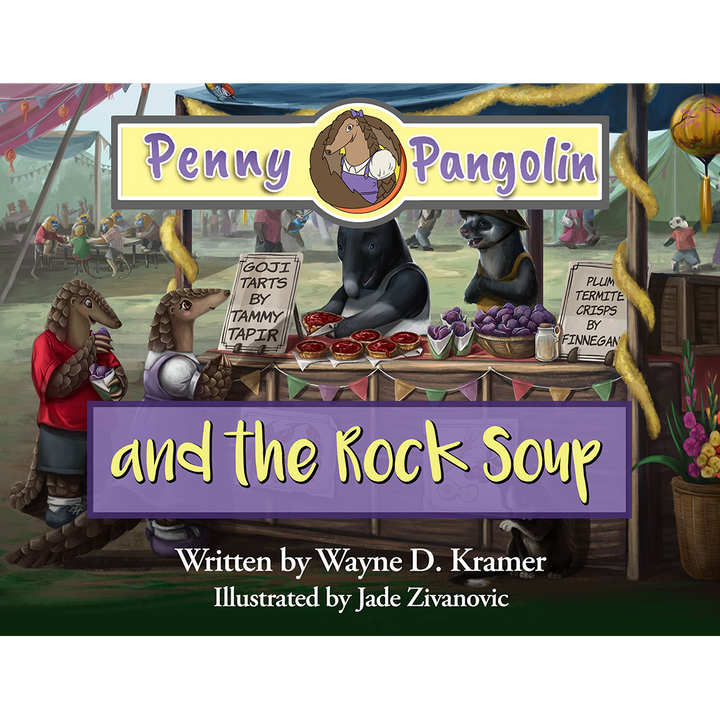 "Guitar Melody" | Hand-Illustrated Edition | Penny Pangolin and the Rock Soup