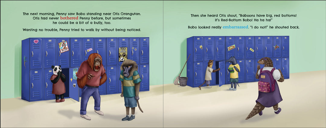 PRE-ORDER: Penny Pangolin and the Baboon Bully