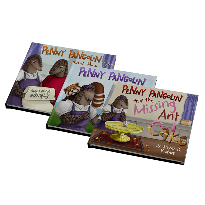 PRE-ORDER: Penny Pangolin Set # 1 (New Covers)