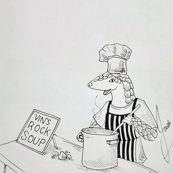 "Soup Chef" | Hand-Illustrated Edition | Penny Pangolin and the Rock Soup