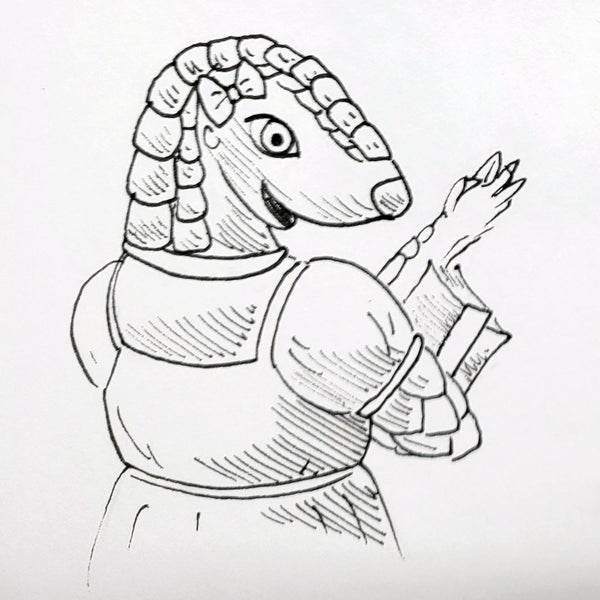 "Turn the Page" | Hand-Illustrated Edition | Penny Pangolin Wants a Pet