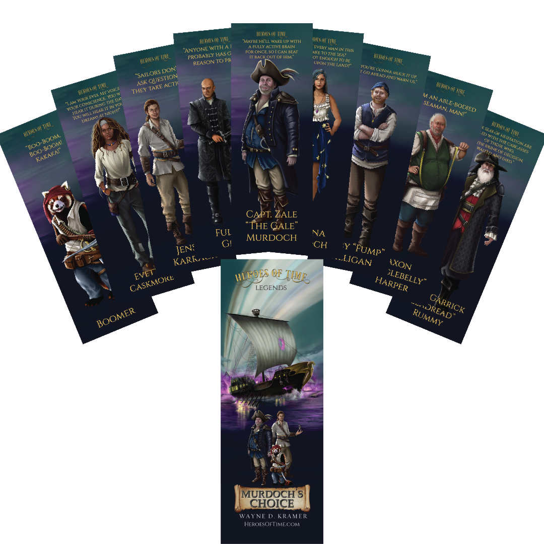 Display of all 9 bookmarks based on Murdoch's Choice by author Wayne D. Kramer