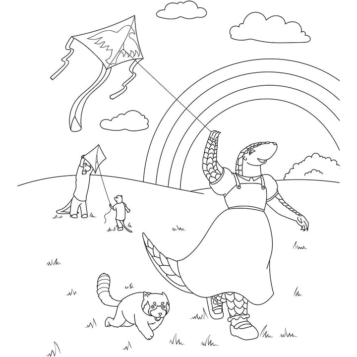 PRE-ORDER: Penny Pangolin Official Coloring Book