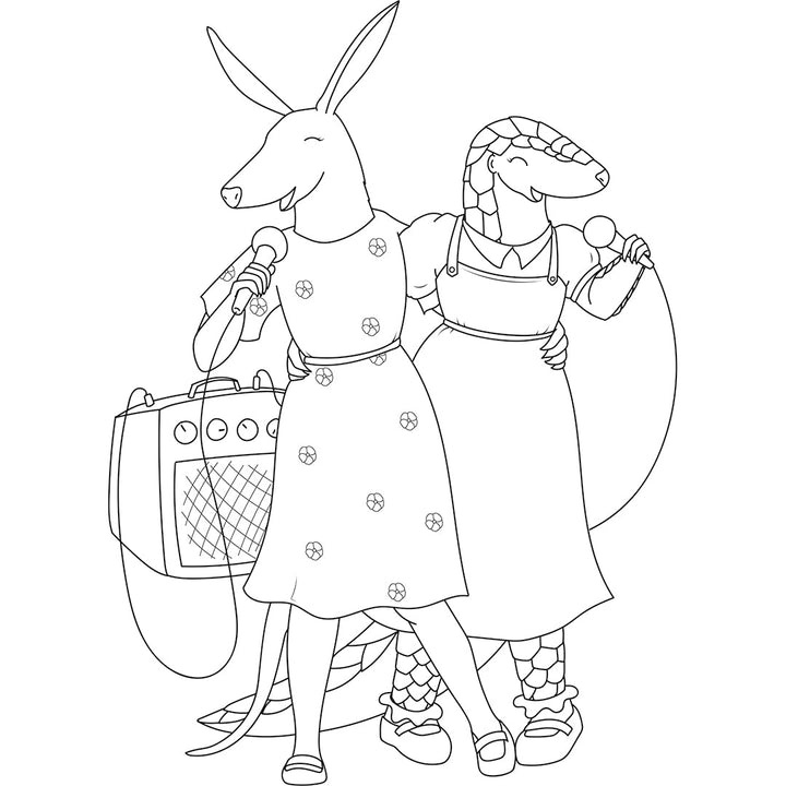 PRE-ORDER: Penny Pangolin Official Coloring Book